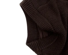 En Fant coffee bean balaclava uld